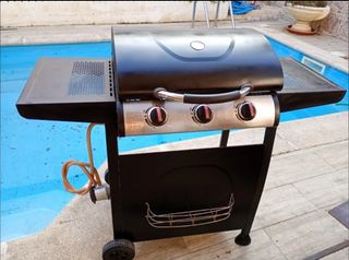 Barbacoa hawaiana gas butano 3 quemadores