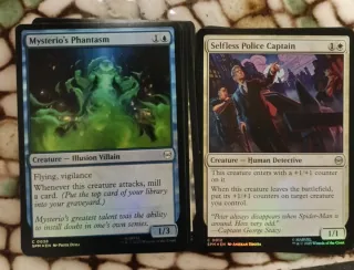 43 Cartas foil Magic The Gathering Spiderman