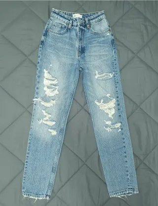 Lote 6 pantalones mujer, talla 32.