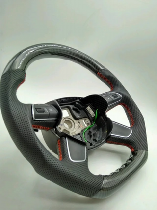 Volante Audi Personalizado Carbono 2008 - 2015