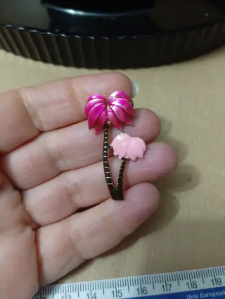 Spilla vintage americana in smalto