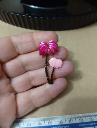 Spilla vintage americana in smalto