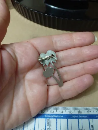 Spilla vintage americana in smalto