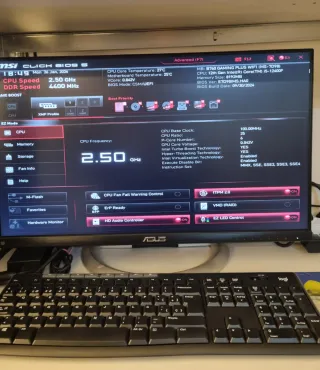 MSI B760 Gaming Plus Wifi + Intel i5-12400F