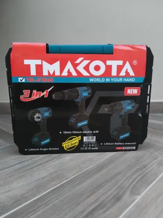 Kit da lavoro 3in1 a batteria MAKOTA