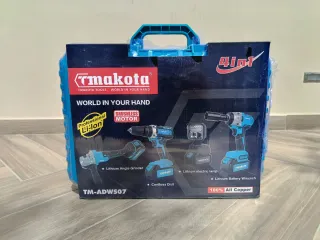 Kit da lavoro 4in1 a Batteria MAKOTA