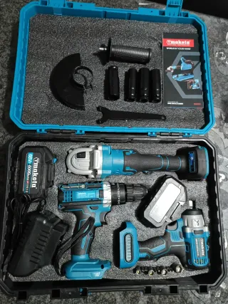 Kit da lavoro 4in1 a Batteria MAKOTA