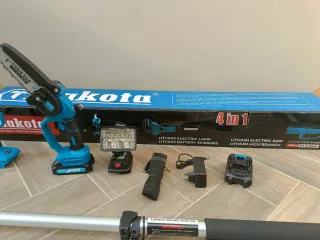 Kit potatura 4in1 MAKOTA a batteria