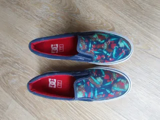 Tenis DC Shoes Azul y Rojo