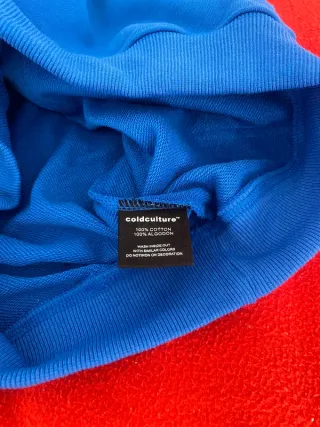 Sudadera Cold Culture Estrellas Azul Rosa