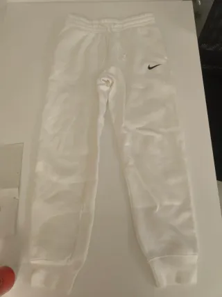 Pantalón Nike Largo Algodón Blanco