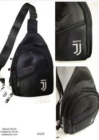 Borsa Monospalla Juventus Unisex Nera