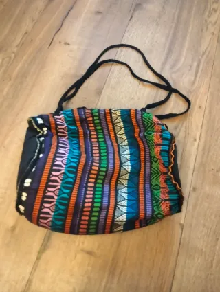 Bolso Lona Estilo Contage Multicolor