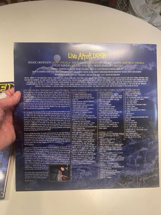 Iron Maiden Live After Death Picture Disc Vinilo