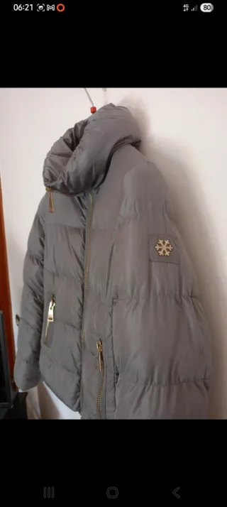 Giubbotto donna invernale grigio