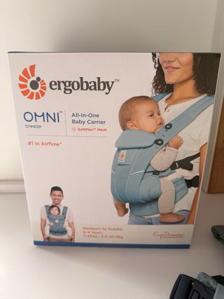 Mochila Ergobaby Omni Breeze Azul
