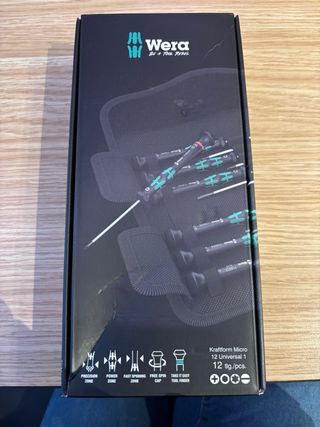 Set Destornilladores Wera Kraftform Micro 12uds