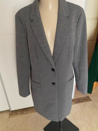 Abrigo gris ONLY