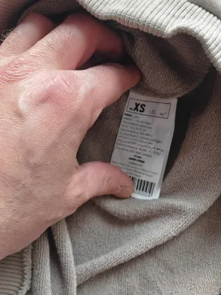 Felpa oversize Pimkie beige taglia XS