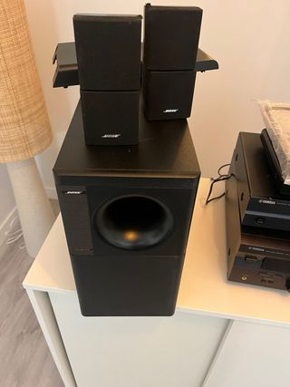 Yamaha Amplificador AV DSP-A5 Negro altavoces Boss