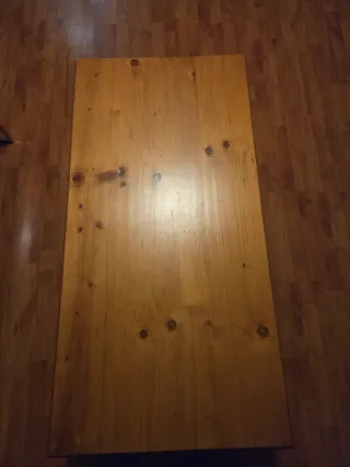 Mesa de centro de madera