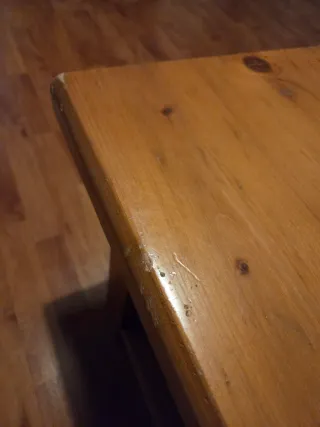 Mesa de centro de madera