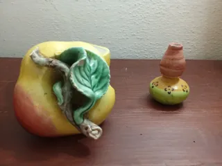 Conjunto açucareiro e miniatura