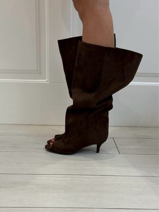 Stivali donna marrone tg 40 nuovo