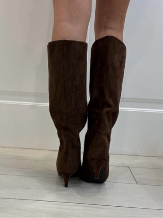 Stivali donna marrone tg 40 nuovo