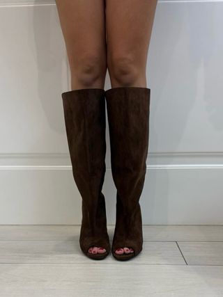 Stivali donna marrone tg 40 nuovo