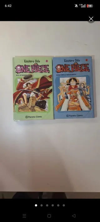 One piece tomos 2 y 3