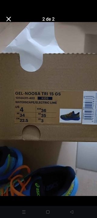 Asics Noosa Tri niño
