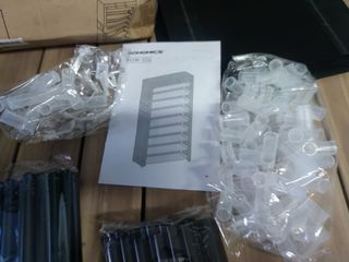 SONGMICS RXJ36H01 Estante para Zapatos de 10 niveles con Tapa Antipolvo