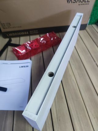 VASAGLE Estante de Pared, Estante Flotante, 20 x 60 x 3,8 cm