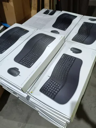 Palet de 69 Teclados de Microsoft Ergonomic RJ0006