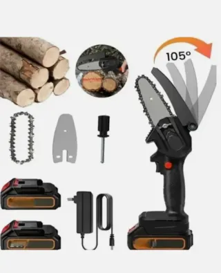 Mini motosega 4 a batteria 48V + accessori