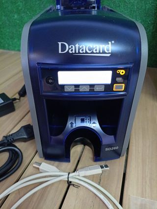 Impresora Tarjetas Datacard SD260 Azul/Gris