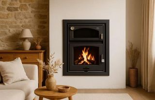 Estufa Insertable de leña Aston con Horno MAD2009