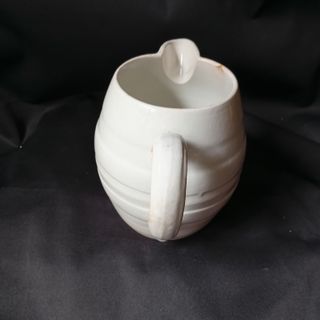 ANTIGUA JARRA DE RIBEIRO LOZA BLANCA