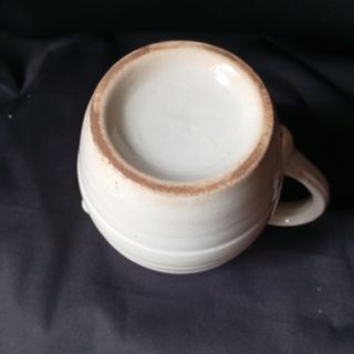 ANTIGUA JARRA DE RIBEIRO LOZA BLANCA