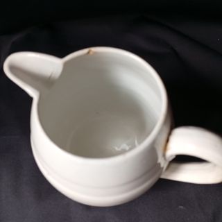 ANTIGUA JARRA DE RIBEIRO LOZA BLANCA