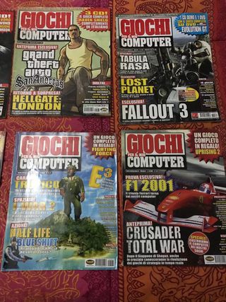 Lotto 16 riviste Giochi per il mio computer