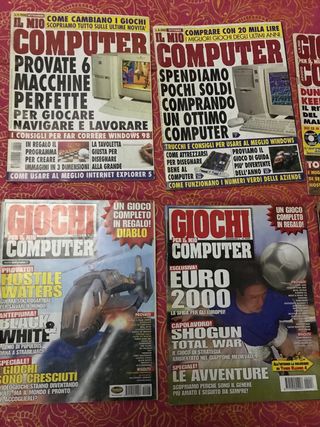 Lotto 16 riviste Giochi per il mio computer