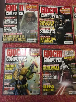 Lotto 16 riviste Giochi per il mio computer