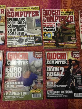 Lotto 16 riviste Giochi per il mio computer
