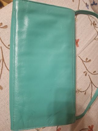 Bolso de fiesta Aita verde menta