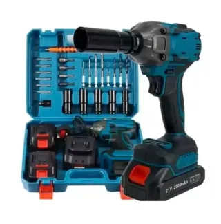 Avvitatore a impulsi Doppia Batteria + Valigia