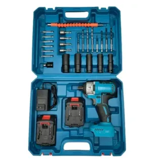 Avvitatore a impulsi Doppia Batteria + Valigia