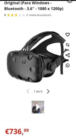 HTC Vive VR - 1080x120p