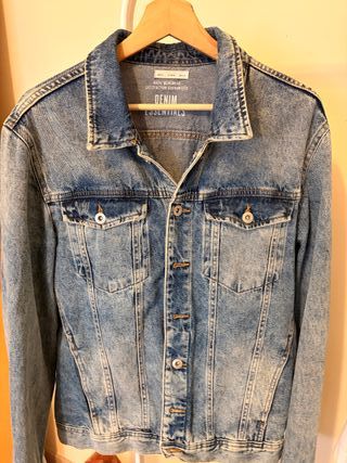 Cazadora vaquera Denim Essentials Talla L